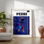 Indlæs billede til gallerivisning Fodbold plakat | Fodbold plakater | Pedri Fodbold Plakat | Perfekt til Passionerede Fans | Plakaty.dk