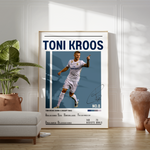 Indlæs billede til gallerivisning Fodbold plakat | Fodbold plakater | Toni Kroos Fodbold Plakat | Perfekt til Passionerede Fans | Plakaty.dk
