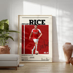 Indlæs billede til gallerivisning Fodbold plakat | Fodbold plakater | Declan Rice Fodbold Plakat | Ideel til Passionerede Fans | Plakaty.dk