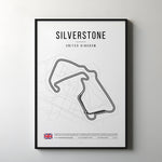 Indlæs billede til gallerivisning United Kingdom Formula 1 Plakat | British Thunder på Silverstone