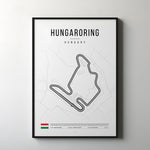 Indlæs billede til gallerivisning Hungary Formula 1 Plakat | Danube Drive: Ungarsk Skønhed i Budapest