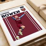 Indlæs billede til gallerivisning Fodbold plakat | Fodbold plakater | Jarrod Bowen Fodbold Plakat | Perfekt til Passionerede Fans | Plakaty.dk