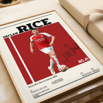 Indlæs billede til gallerivisning Fodbold plakat | Fodbold plakater | Declan Rice Fodbold Plakat | Ideel til Passionerede Fans | Plakaty.dk