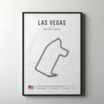 Indlæs billede til gallerivisning Las Vegas Formula 1 Plakat | Neon Rush i Las Vegas