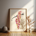 Indlæs billede til gallerivisning Palestine Plakat | Roser Plakat | Blomster plakat