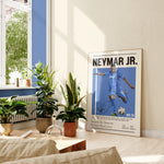 Indlæs billede til gallerivisning Fodbold plakat | Fodbold plakater | Neymar Fodbold Spiller Plakat | Perfekt til Passionerede Fans | Plakaty.dk