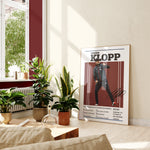 Indlæs billede til gallerivisning Fodbold plakat | Fodbold plakater | Jürgen Klopp Fodbold Plakat | Ideel til Passionerede Fans | Plakaty.dk