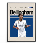Indlæs billede til gallerivisning Fodbold plakat | Fodbold plakater | Jude Bellingham Fodbold Plakat | Perfekt til Den Ægte Fan | Plakaty.dk