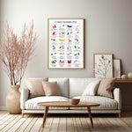 Indlæs billede til gallerivisning F1 Kalender Plakater 2024 | Unik Race Tracking Map Design