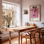 Indlæs billede til gallerivisning Fodbold plakat | Fodbold plakater | Lionel Messi Fodbold Plakat i Lyserød Trøje | Perfekt til Passionerede Fans | Plakaty.dk