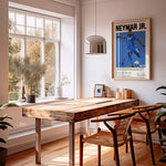 Indlæs billede til gallerivisning Fodbold plakat | Fodbold plakater | Neymar Fodbold Spiller Plakat | Perfekt til Passionerede Fans | Plakaty.dk