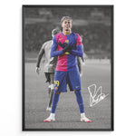 Indlæs billede til gallerivisning Fodbold plakat | Fodbold plakater | Lamine Yamal Fodbold Plakat | Inspirerende for Fremtidens Fans | Plakaty.dk