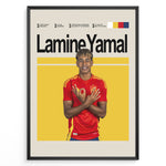 Indlæs billede til gallerivisning Fodbold plakat | Fodbold plakater | Lamine Yamal Fodbold Plakat | Inspirerende for Fremtidens Fans | Plakaty.dk