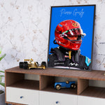 Indlæs billede til gallerivisning Pierre Gasly F1 Plakat | Unikt Racerdesign | Formel 1 Baner | Dynamisk Motorsport Kunst | Plakaty.dk