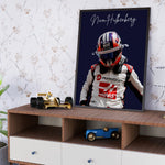 Indlæs billede til gallerivisning Nico Hülkenberg F1 Plakat | Unikt Design på 20+ Internationale Baner