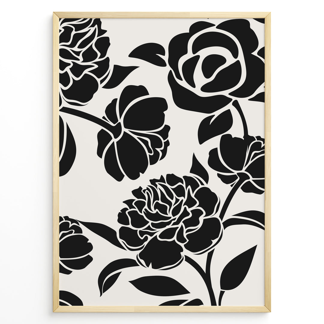 Noir Bloom Plakat | Matisse Poster | Matisse Plakat