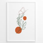 Indlæs billede til gallerivisning Noir Bloom Art Plakat | Boho Art Poster | Boho Plakater
