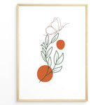 Indlæs billede til gallerivisning Noir Bloom Art Plakat | Boho Art Poster | Boho Plakater

