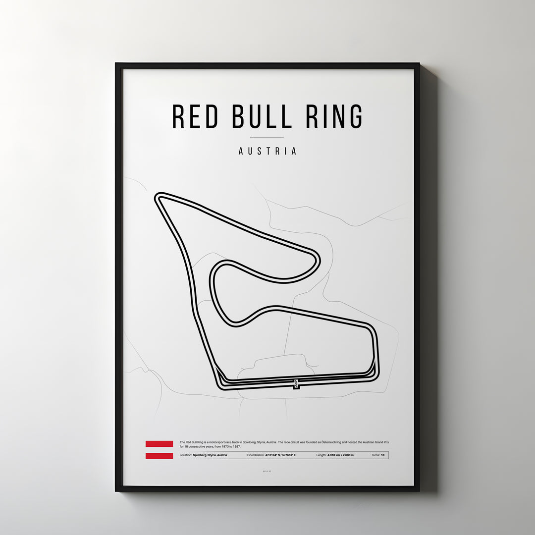 Austria Formula 1 Plakat | Alpine Adventure i Spielberg