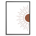 Indlæs billede til gallerivisning Radiant Horizon Art Plakat | Boho Art Poster | Boho Plakater

