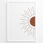 Indlæs billede til gallerivisning Radiant Horizon Art Plakat | Boho Art Poster | Boho Plakater
