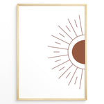 Indlæs billede til gallerivisning Radiant Horizon Art Plakat | Boho Art Poster | Boho Plakater
