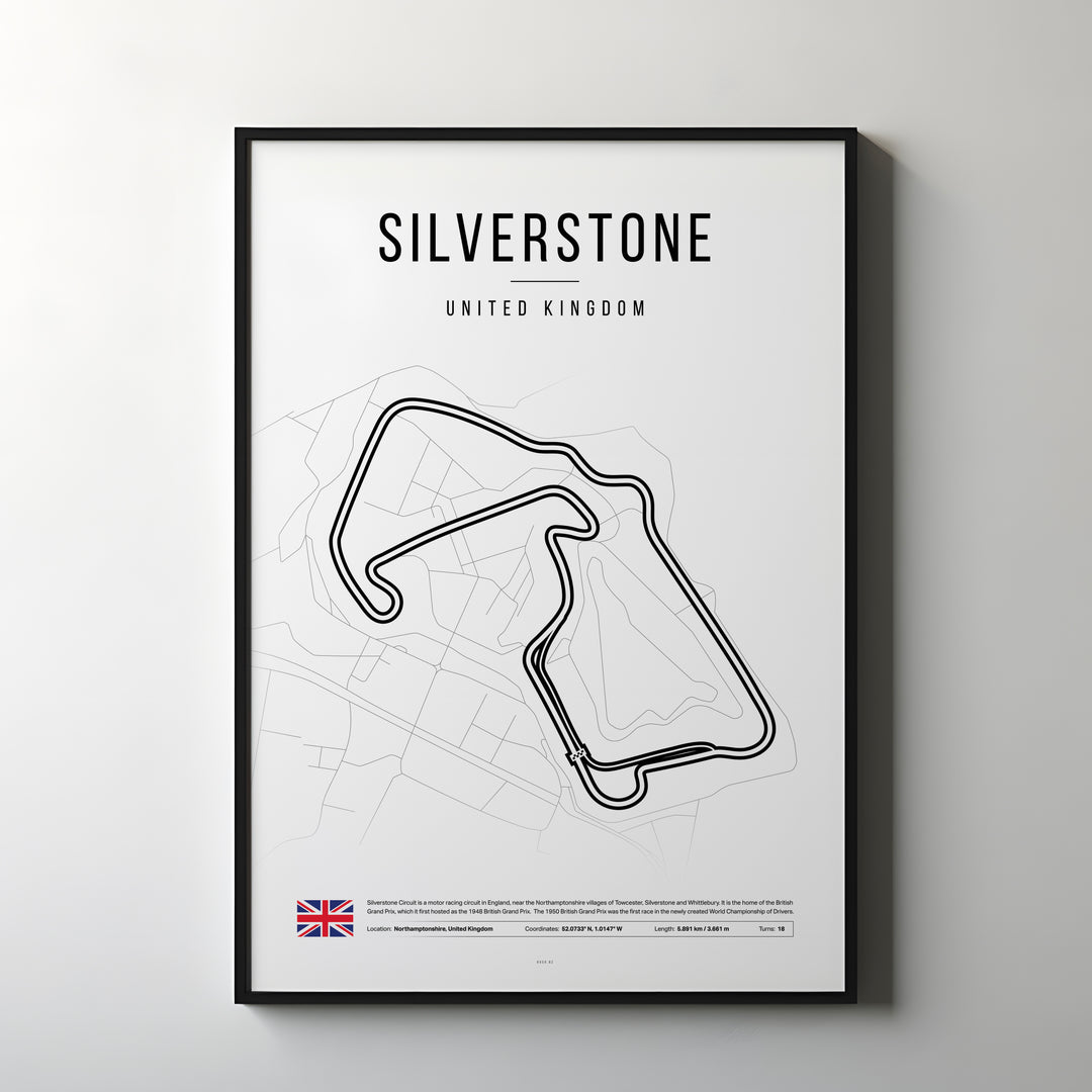 United Kingdom Formula 1 Plakat | British Thunder på Silverstone