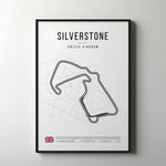 Indlæs billede til gallerivisning United Kingdom Formula 1 Plakat | British Thunder på Silverstone
