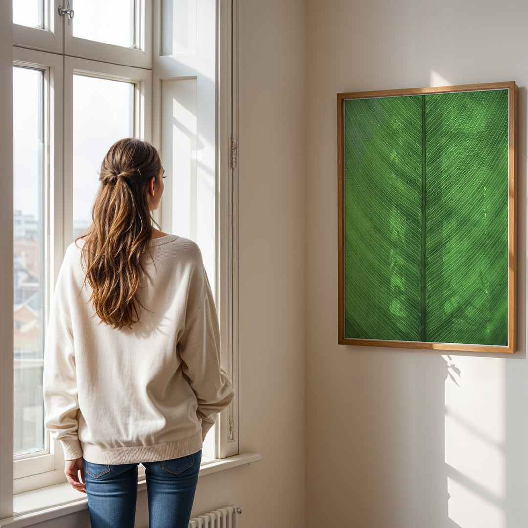 Plante plakat | Elegant print med livlige motiver | Plakat med grønne planter, botanisk kunst og naturplanter, ideel til at tilføje et organisk og livligt præg til dit hjem.