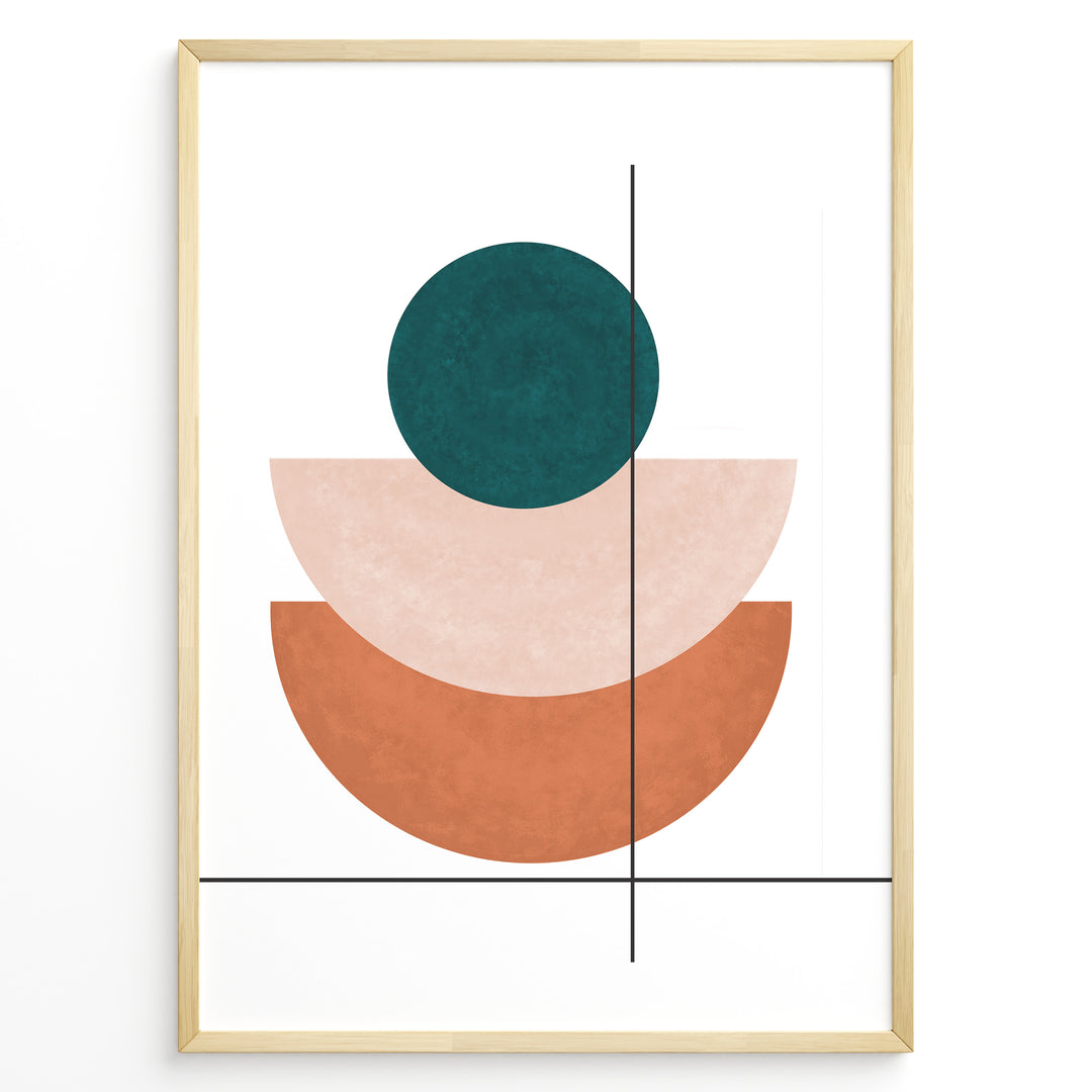 Boho Balance Art Plakat | Boho Art Poster | Boho Plakater