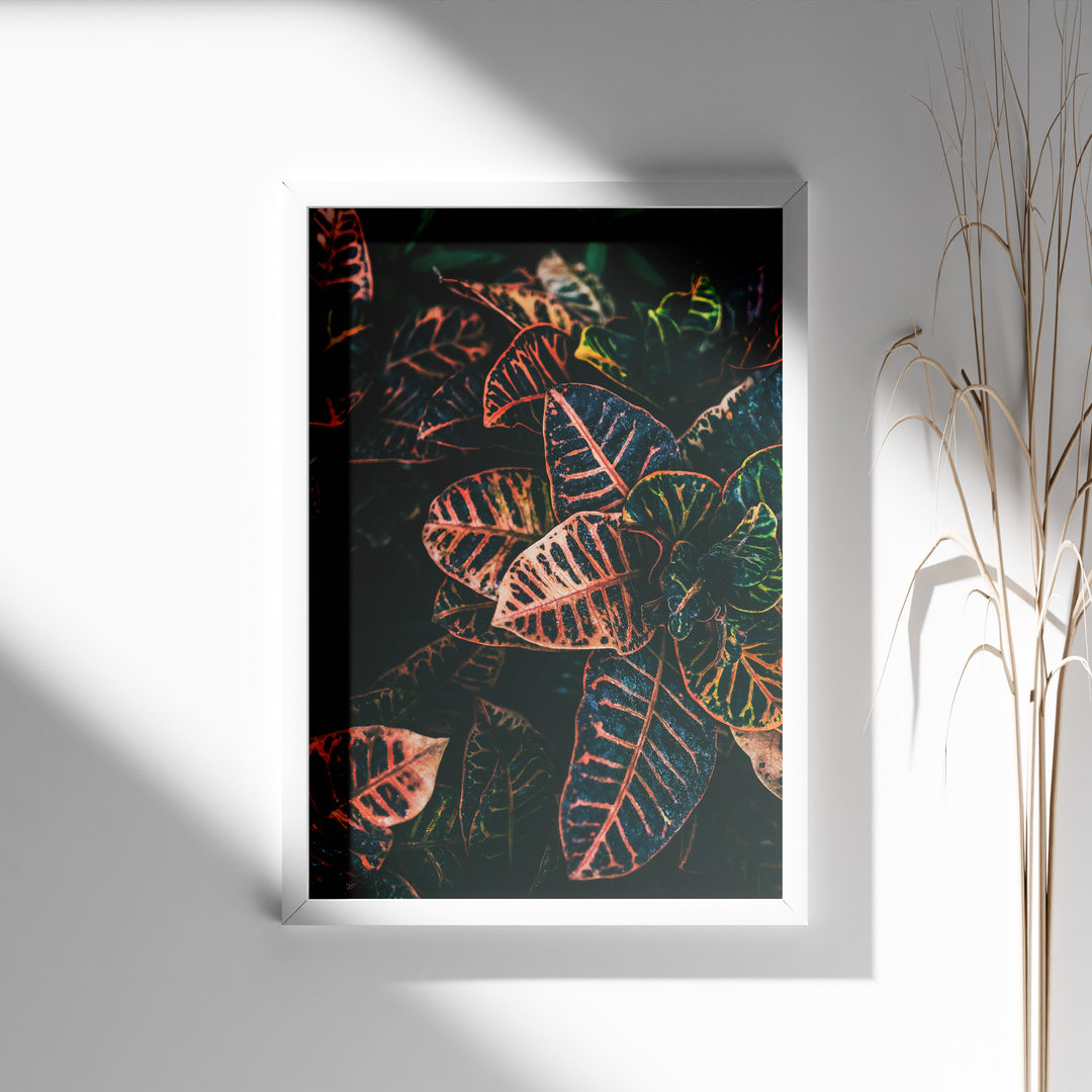 Plante print | Elegant plakat der fanger øjet | Plakat med grønne planter, botanisk kunst og naturplanter, ideel til at tilføje et organisk og livligt præg til dit hjem.