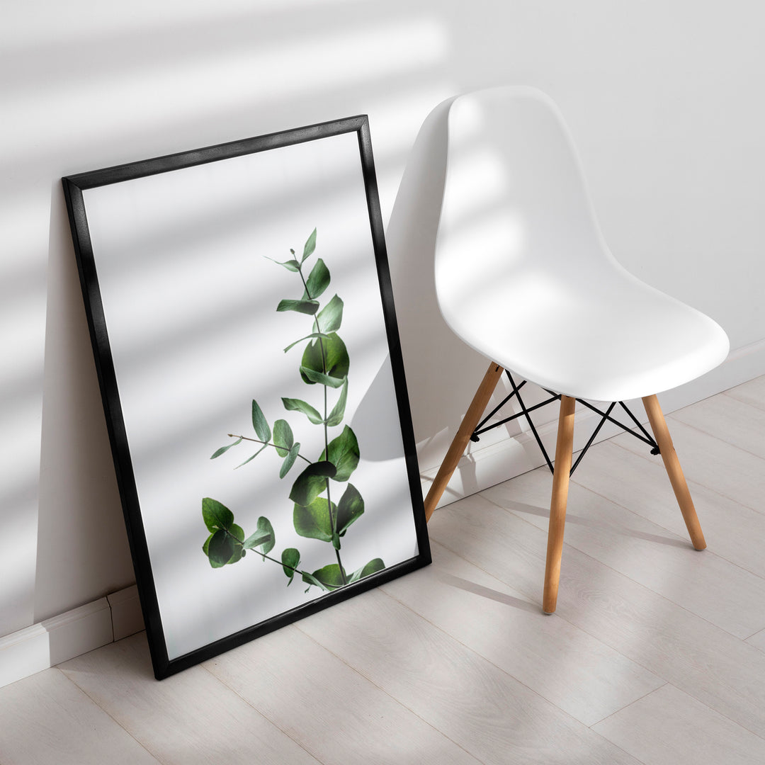 Plante print | Inspirerende plakat med skønne naturmotiver | Plakat med grønne planter, botanisk kunst og naturplanter, ideel til at tilføje et organisk og livligt præg til dit hjem.