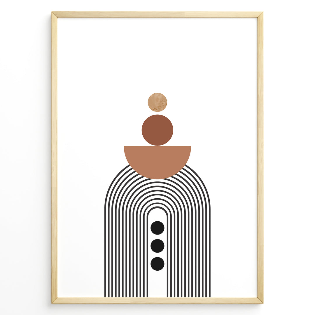 Ethereal Harmony Art Plakat | Boho Art Poster | Boho Plakater