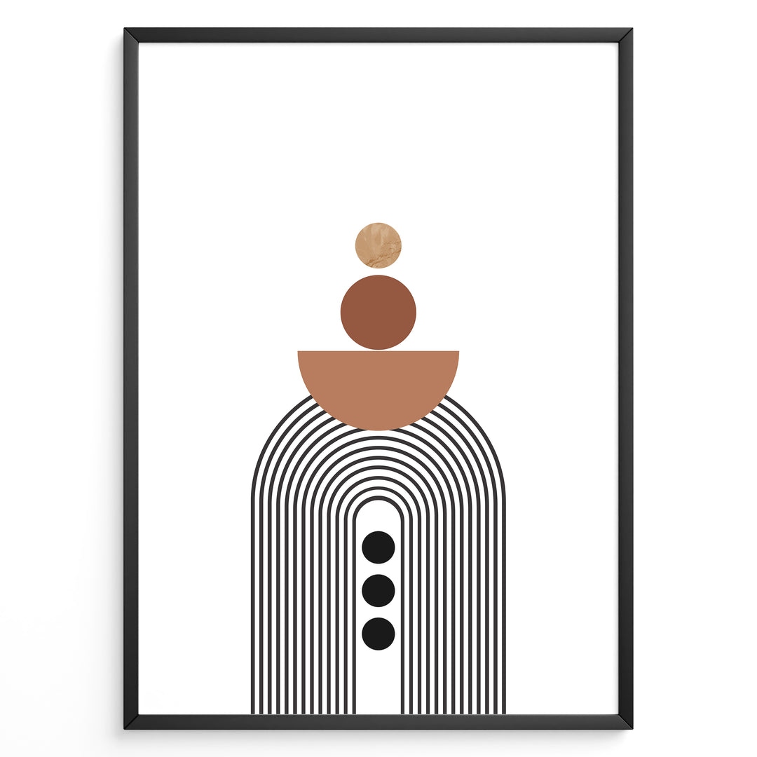 Ethereal Harmony Art Plakat | Boho Art Poster | Boho Plakater