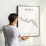 Indlæs billede til gallerivisning Japan Formula 1 Plakat | Find Zen med Suzuka&#39;s Racing Atmosfære
