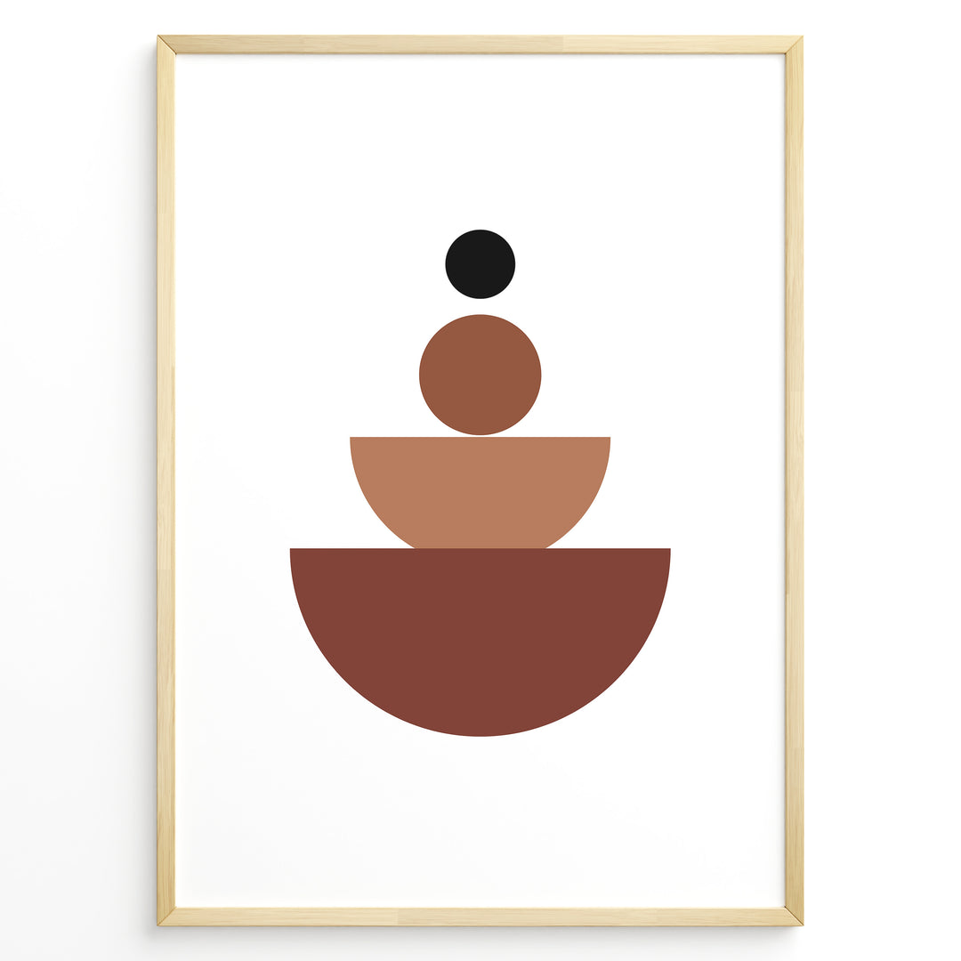 Boho Balancing Art Plakat | Boho Art Poster | Boho Plakater