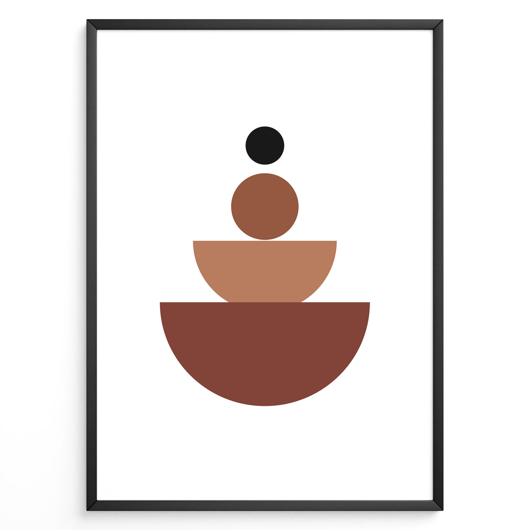 Boho Balancing Art Plakat | Boho Art Poster | Boho Plakater