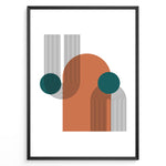 Indlæs billede til gallerivisning Symmetry Flow Art Plakat | Boho Art Poster | Boho Plakater
