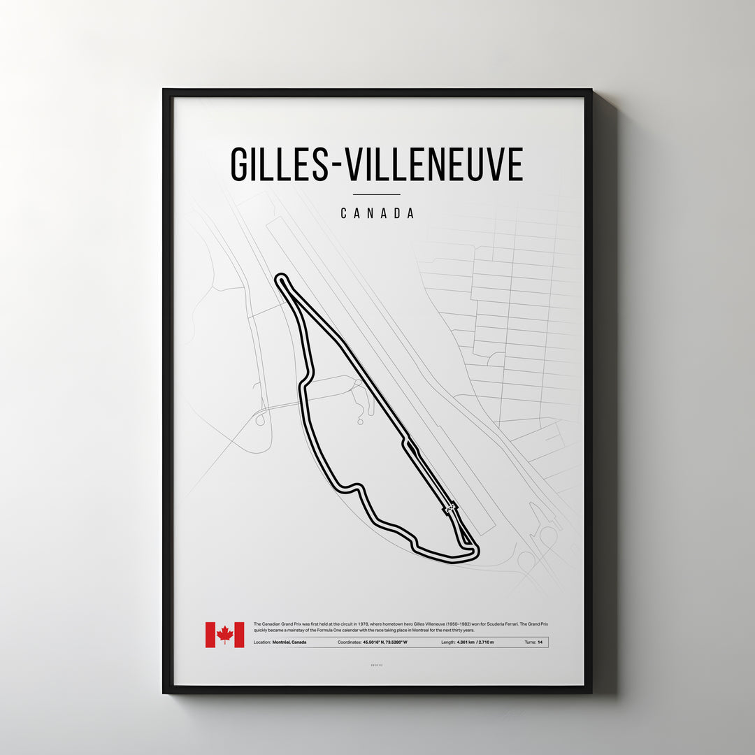 Canada Formula 1 Plakat | Kør med Stil på Montreal's Fast Lane!