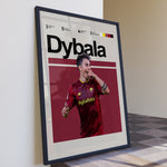 Indlæs billede til gallerivisning Fodbold plakat | Fodbold plakater | Paulo Dybala Fodbold Plakat | Perfekt til Den Ægte Fan | Plakaty.dk
