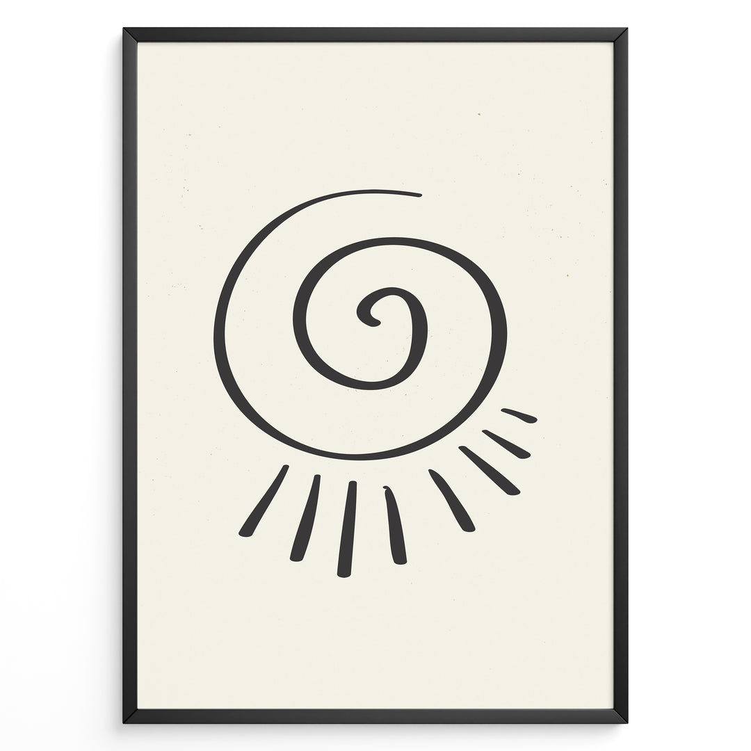Minimal Spiral Sun Line