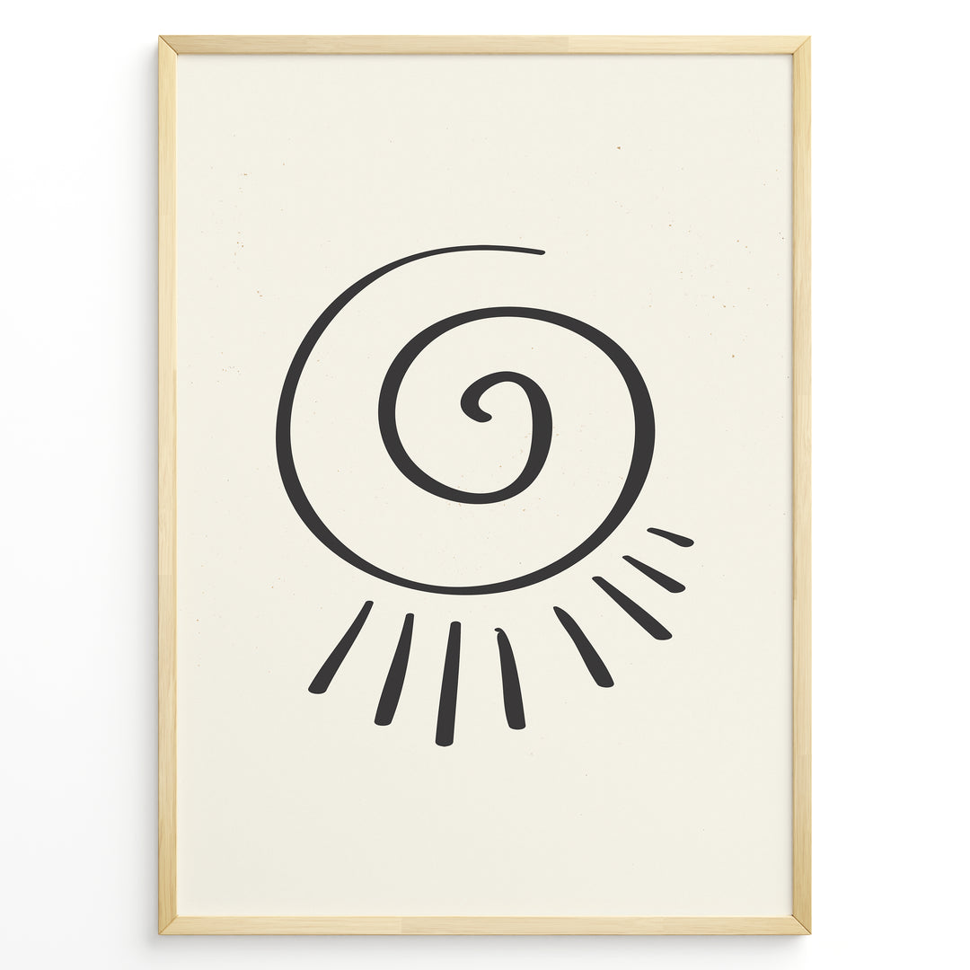 Minimal Spiral Sun Line
