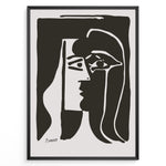 Indlæs billede til gallerivisning Picasso Abstract Modern Cubist Line Art Print
