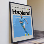 Indlæs billede til gallerivisning Fodbold plakat | Fodbold plakater | Erling Haaland Fodbold Plakat | Perfekt til Den Ægte Fan | Plakaty.dk
