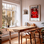 Indlæs billede til gallerivisning Fodbold plakat | Fodbold plakater | Alexis Mac Allister Fodbold Plakat | Perfekt til Passionerede Fans | Plakaty.dk
