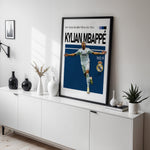 Indlæs billede til gallerivisning Fodbold plakat | Fodbold plakater | Kylian Mbappé Fodbold Plakat | Perfekt til Den Ægte Fan | Plakaty.dk
