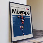 Indlæs billede til gallerivisning Fodbold plakat | Fodbold plakater | Kylian Mbappé Fodbold Plakat | Perfekt til Den Ægte Fan | Plakaty.dk
