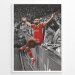 Indlæs billede til gallerivisning Fodbold plakat | Fodbold plakater | Mohamed Salah Fodbold Plakat | Perfekt til Den Ægte Fan | Plakaty.dk
