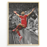 Indlæs billede til gallerivisning Fodbold plakat | Fodbold plakater | Mohamed Salah Fodbold Plakat | Perfekt til Den Ægte Fan | Plakaty.dk

