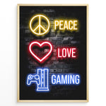 Indlæs billede til gallerivisning Peace Love Gaming
